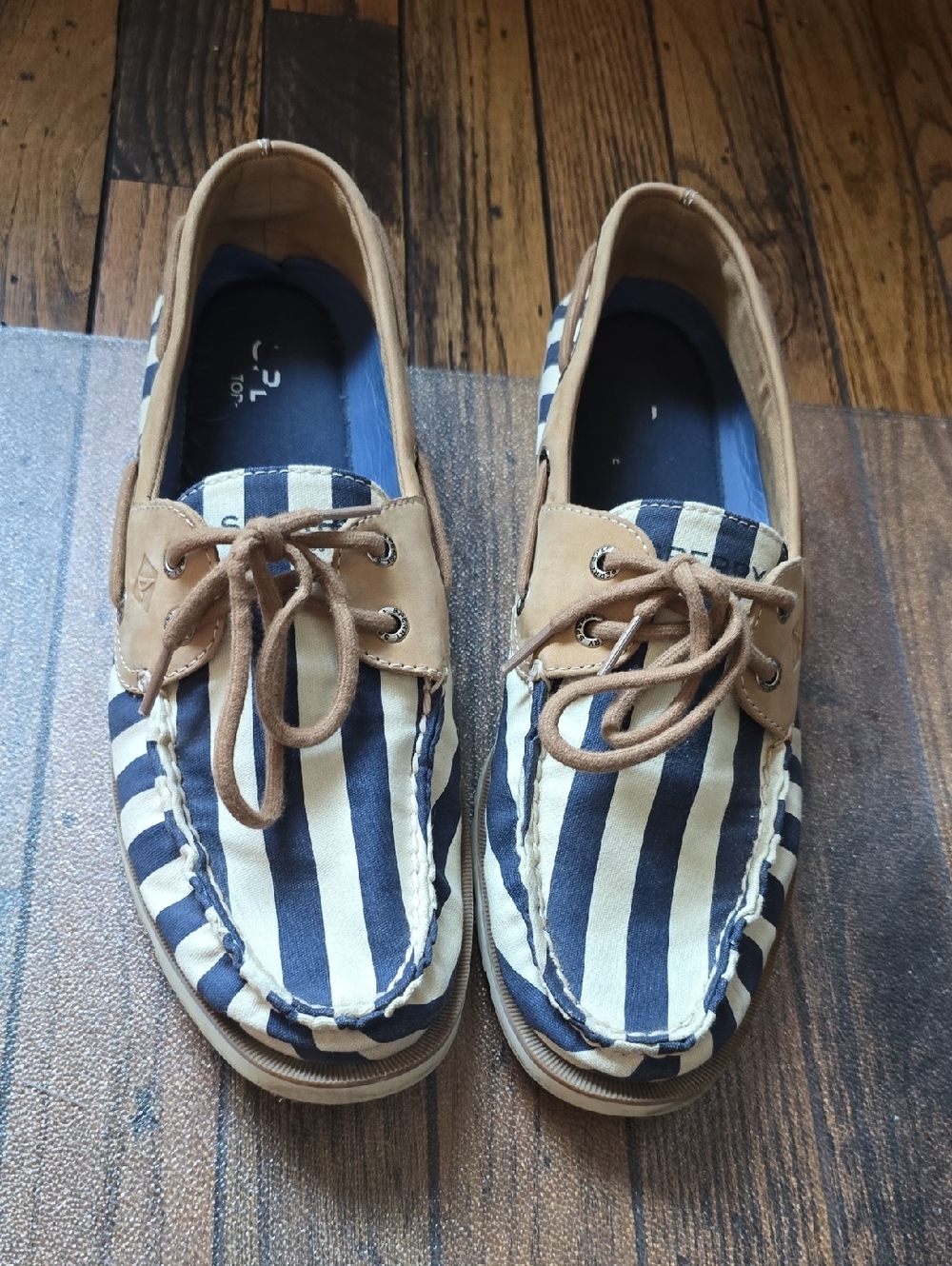 Sperry Topsiders, Nautical - 10-1/2
